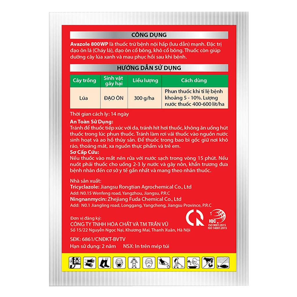 AVAZOLE 800WP - Ảnh 2